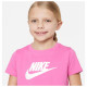 Nike Παιδική κοντομάνικη μπλούζα Sportswear Crop Futura Tee